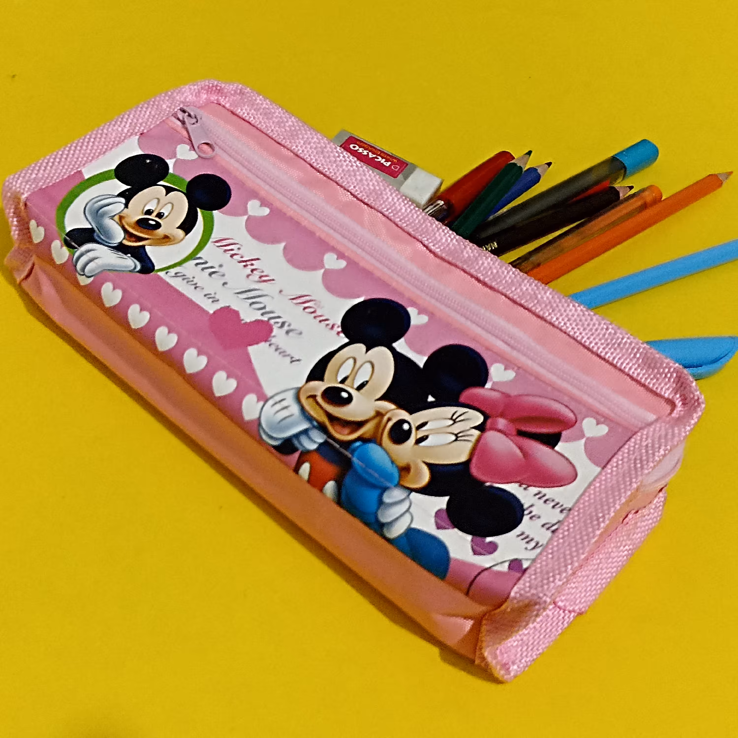 جامدادی دو زیپ فانتزی 