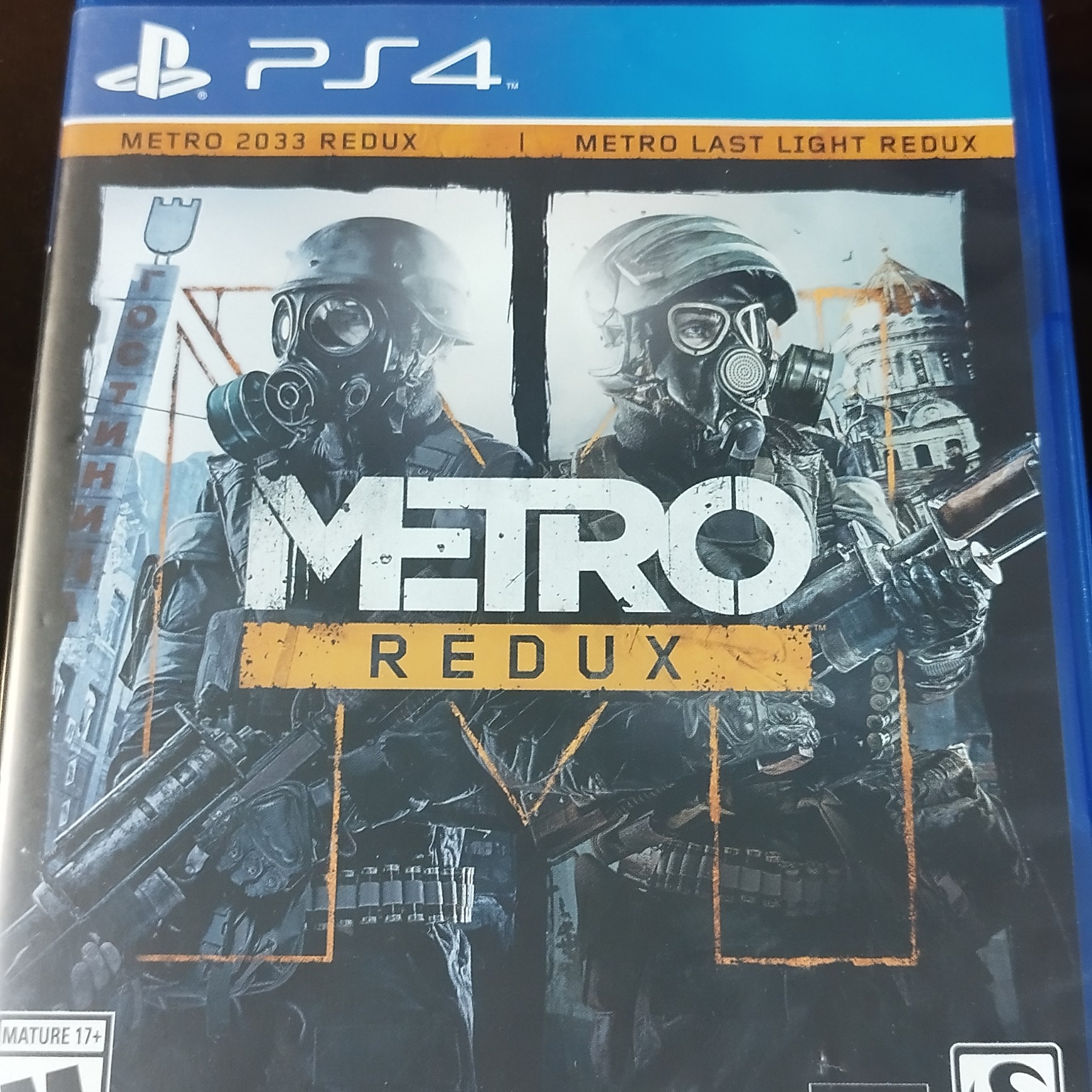 بازی مترو مخصوص ps4 شامل دو بازی