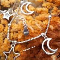 پابندزنانه نقره آویز