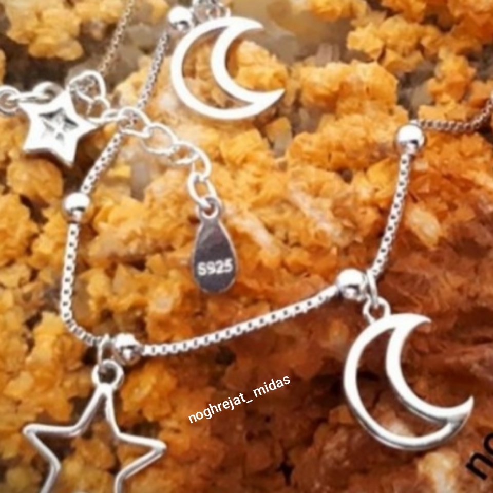 پابندزنانه نقره آویز