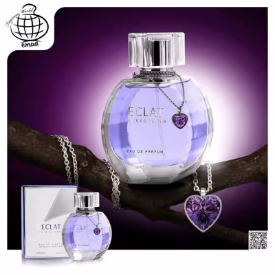 ادکلن ادوپرفیوم فرگرانس ورد اصلی اکلت لا ویولت eclat la violette زنانه