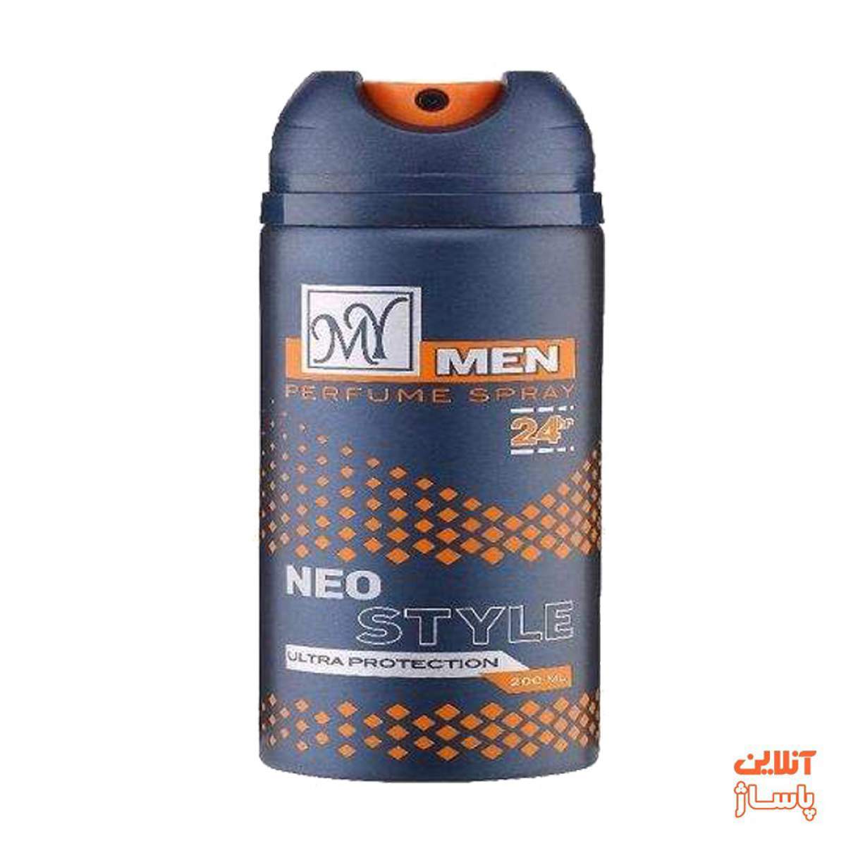 اسپری بدن مردانه مای مدل Neo Style حجم 200 میلی لیتر