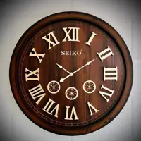 ساعت دیواری سیکو آر  90   SEIKO R  اولین ساعت بزرگ چوبی در ایران