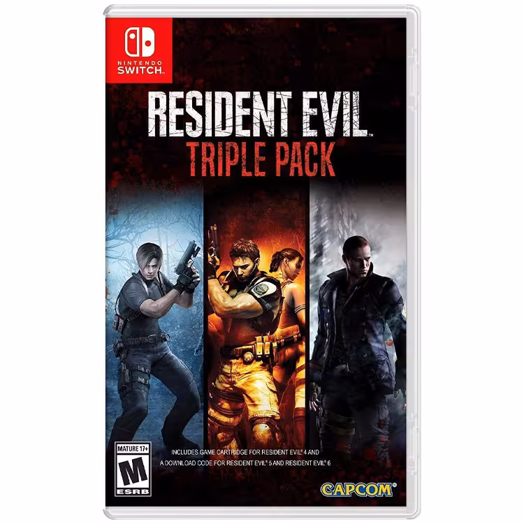بازی Resident Evil Triple Packبرای Nintendo Switch