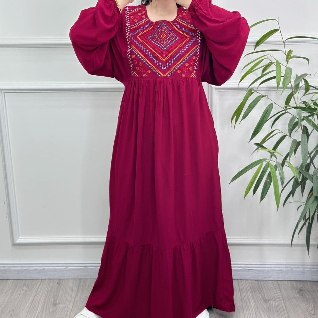 پیراهن زنانه پیراهن نخی پیراهن شیک پیراهن خونگی 