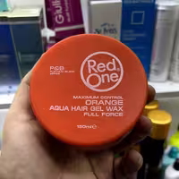 واکس مو رد وان مدل orange حجم 150 میلی لیتر ،تثبیت کننده   Maximum control Orange Aqua hair gel wax Full force | amazonchi