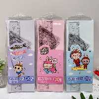 ست خط کش و گونیا Labubu