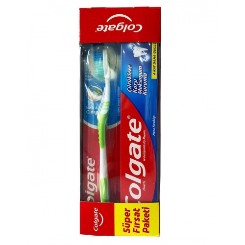 خمیر دندان کلگیت Colgate Maximum Caries Protection + مسواک حجم 75 میلی