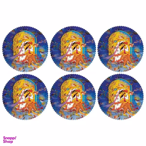 زیر بشقابی کد U2-42015 ست 6 عددی