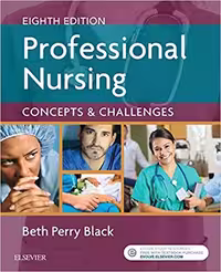 󾕇 دانلود کتاب Professional Nursing - Concepts &amp; Challenges, 2016 - دانلود کتاب های دانشگاهی