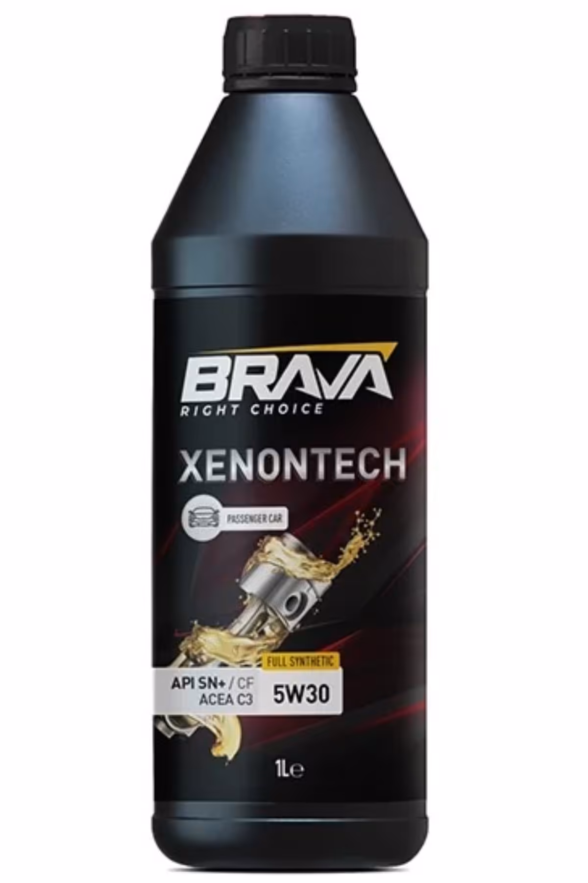 روغن و مکمل موتور XENONTCH FULL SYNTHETIC 5W30 1 LT Brava