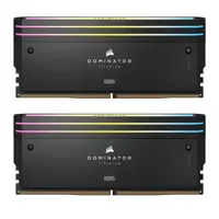 رم کامپیوتر DDR5 دو کاناله 6000 مگاهرتز CL30 کورسیر مدل Dominator Titanium ظرفیت 64 گیگابایت