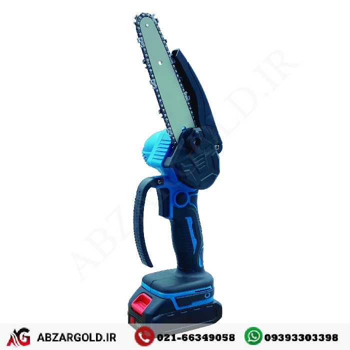 اره زنجیری شارژی 21 ولت لیتیوم 2 باطری PAP پی ای پی مدل CCS-