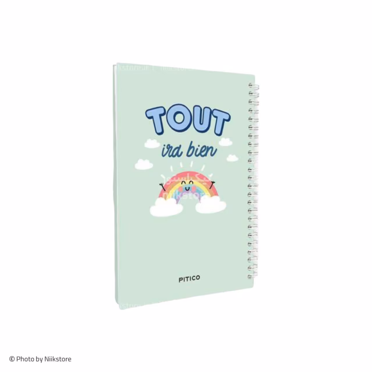 دفتر جلدسخت 100برگ سری فرانسه پیتیکو کد 522Pitico 100 sheets  french notebook