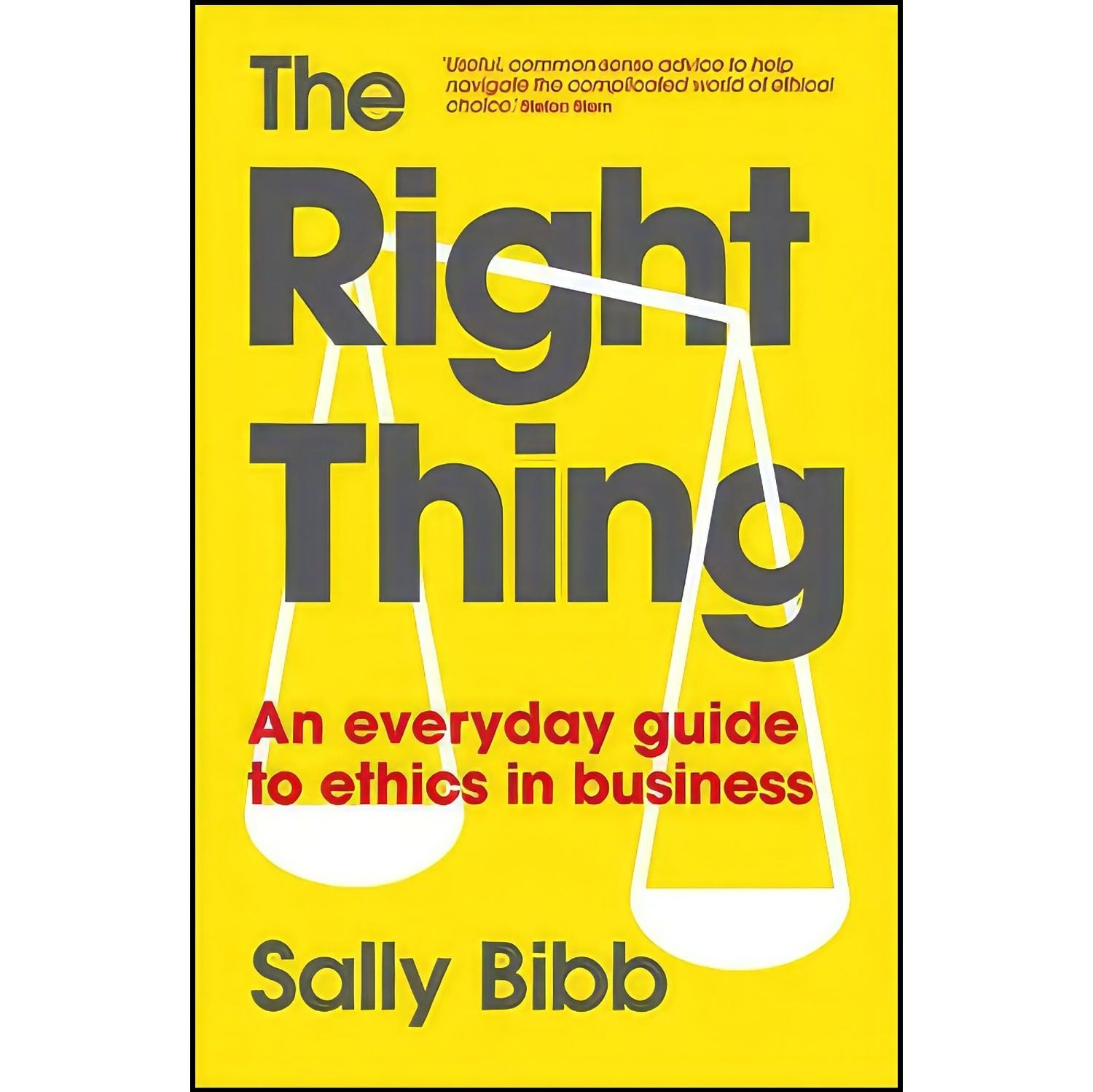 کتاب زبان اصلی The Right Thing اثر Sally Bibb