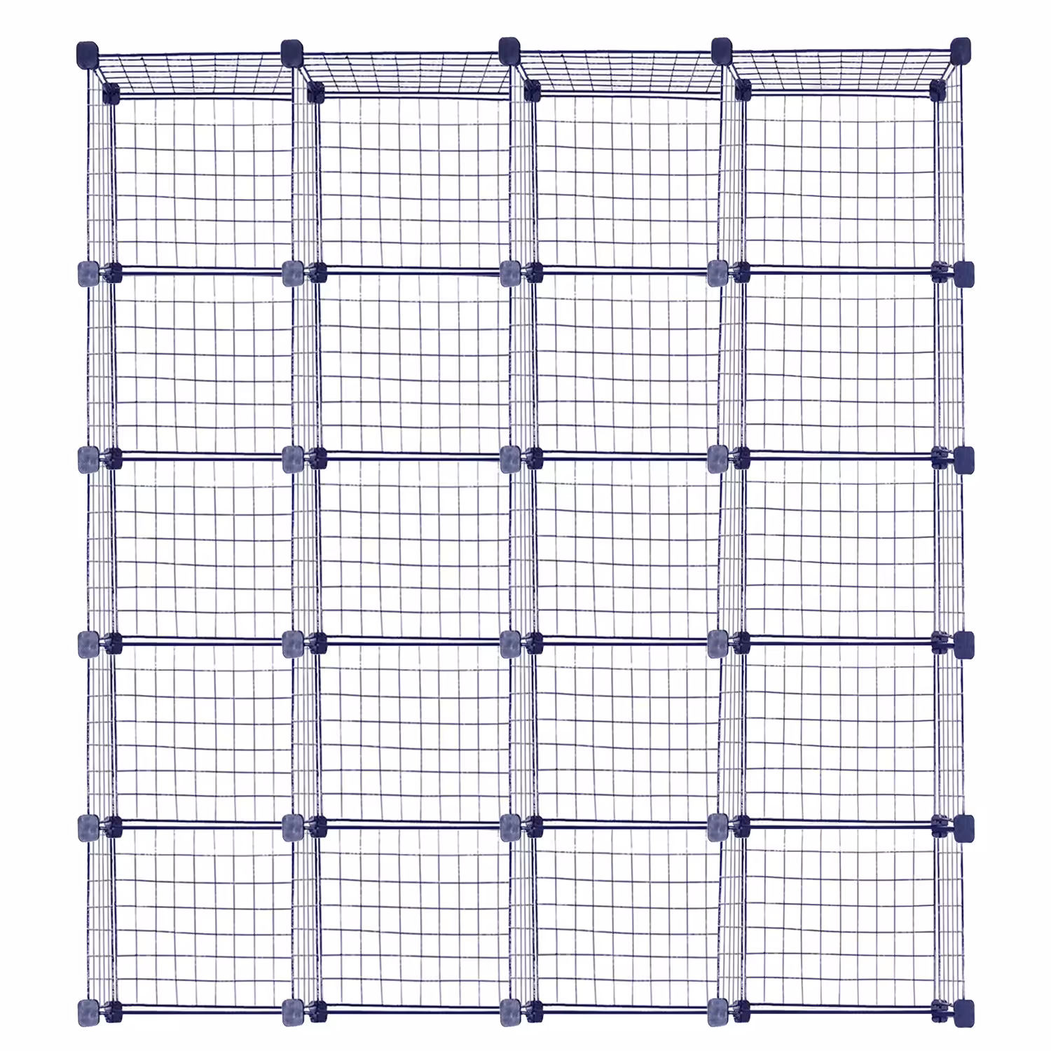 ست قفسه مشبک پنج طبقه در چهار ردیف سایز 32x32(ارسال پس کرایه و به عهده مشتری)