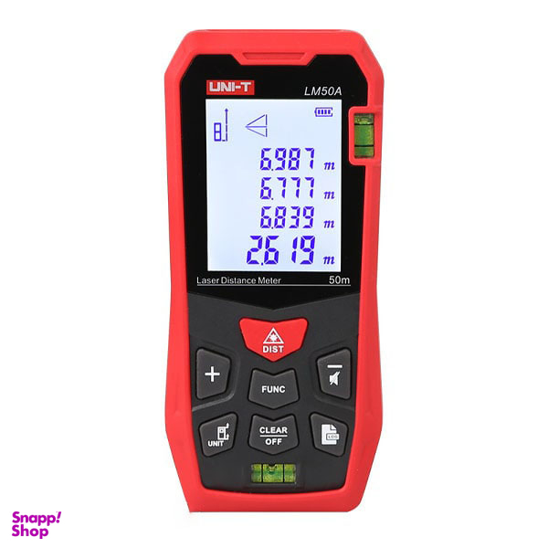 متر لیزری یونیتی (UNIT) مدل LM50A سایز 50 متر