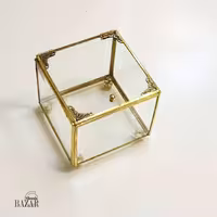 جعبه شیشه ای مربع کد 94819