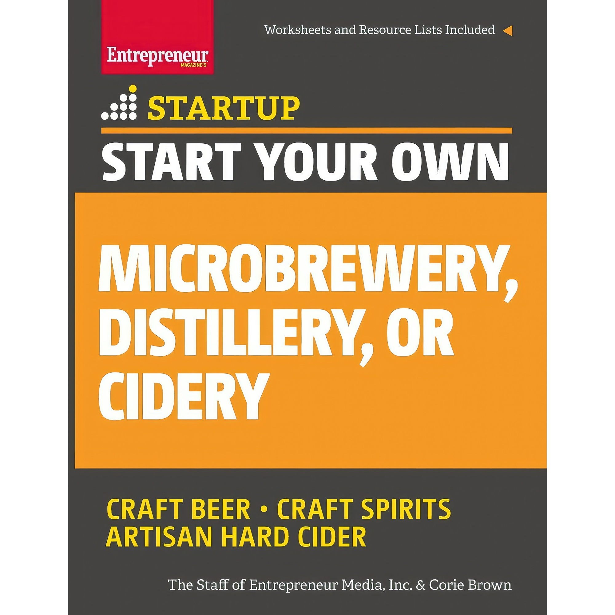 کتاب زبان اصلی Start Your Own Microbrewery Distillery or Cidery