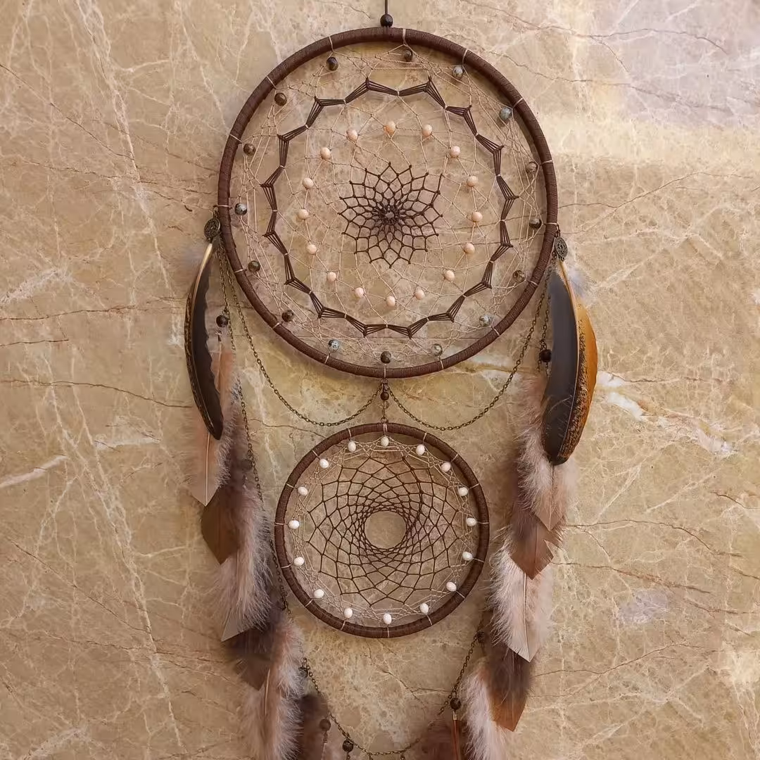 دریم کچر آویز دیواری کرم قهوه ای