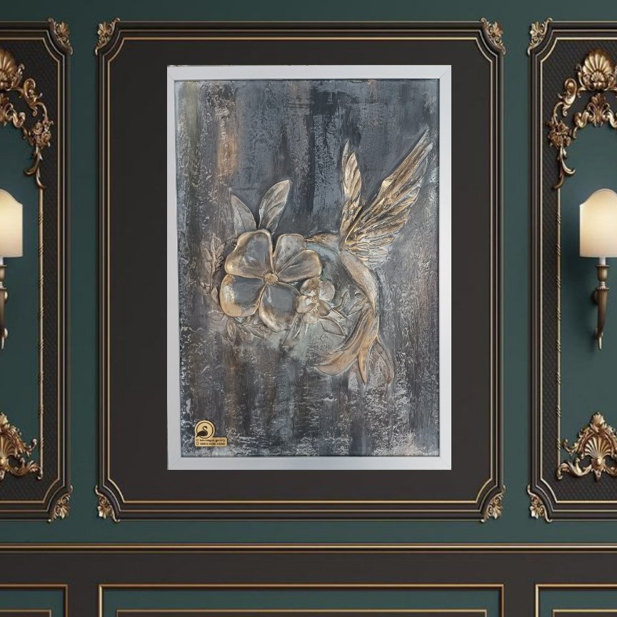 تابلو گل و مرغ