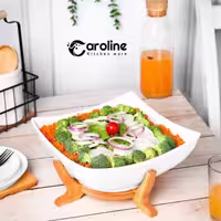 سالاد خوری لاله سرامیکی caroline