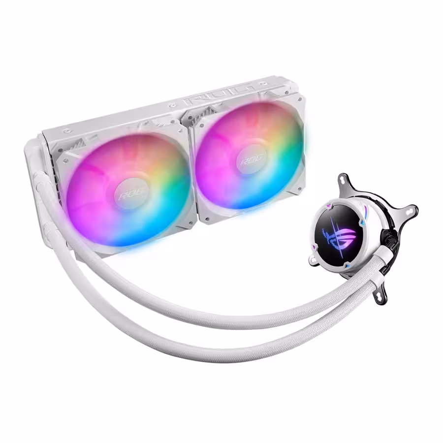 قیمت و خرید خنک کننده مایع پردازنده ایسوس مدل ROG STRIX LC II 240 ARGB WHITE EDITION | یاس ارتباط