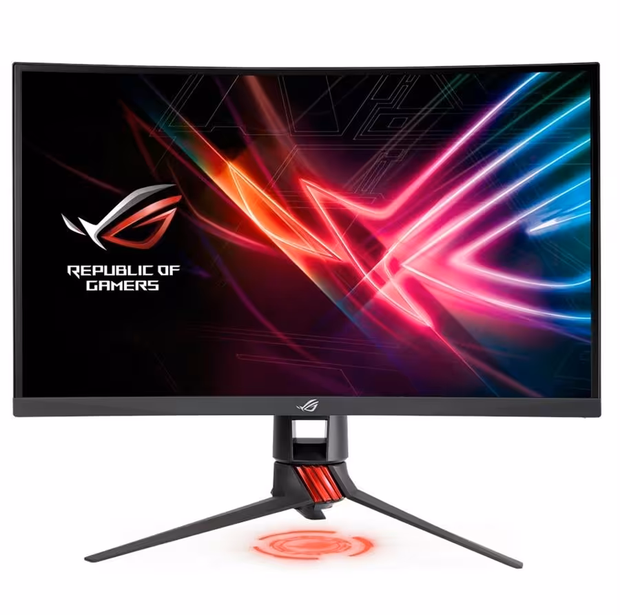 مانیتور خمیده گیمینگ 27 اینچ ایسوس سری راگ مدل ایکس جی 27 وی