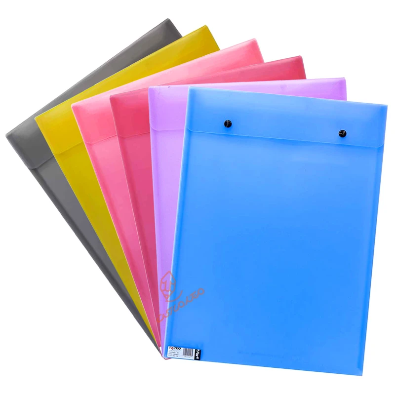 پوشه دکمه دار ارکید A3 کد 124 پاپکو PAPCO