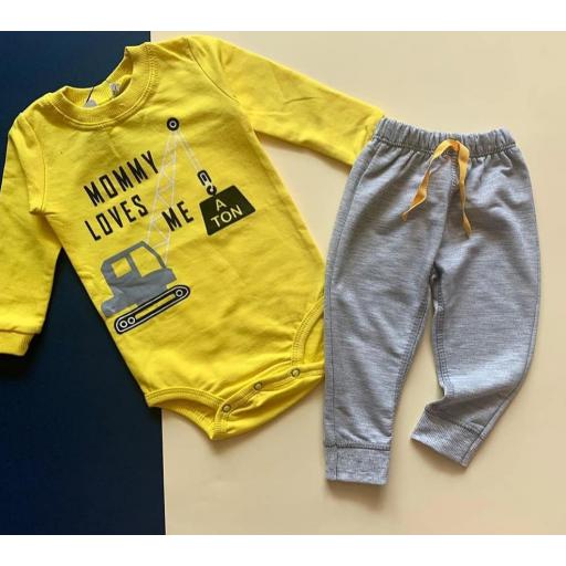 ست دوتکه نخ پنبه کد 416