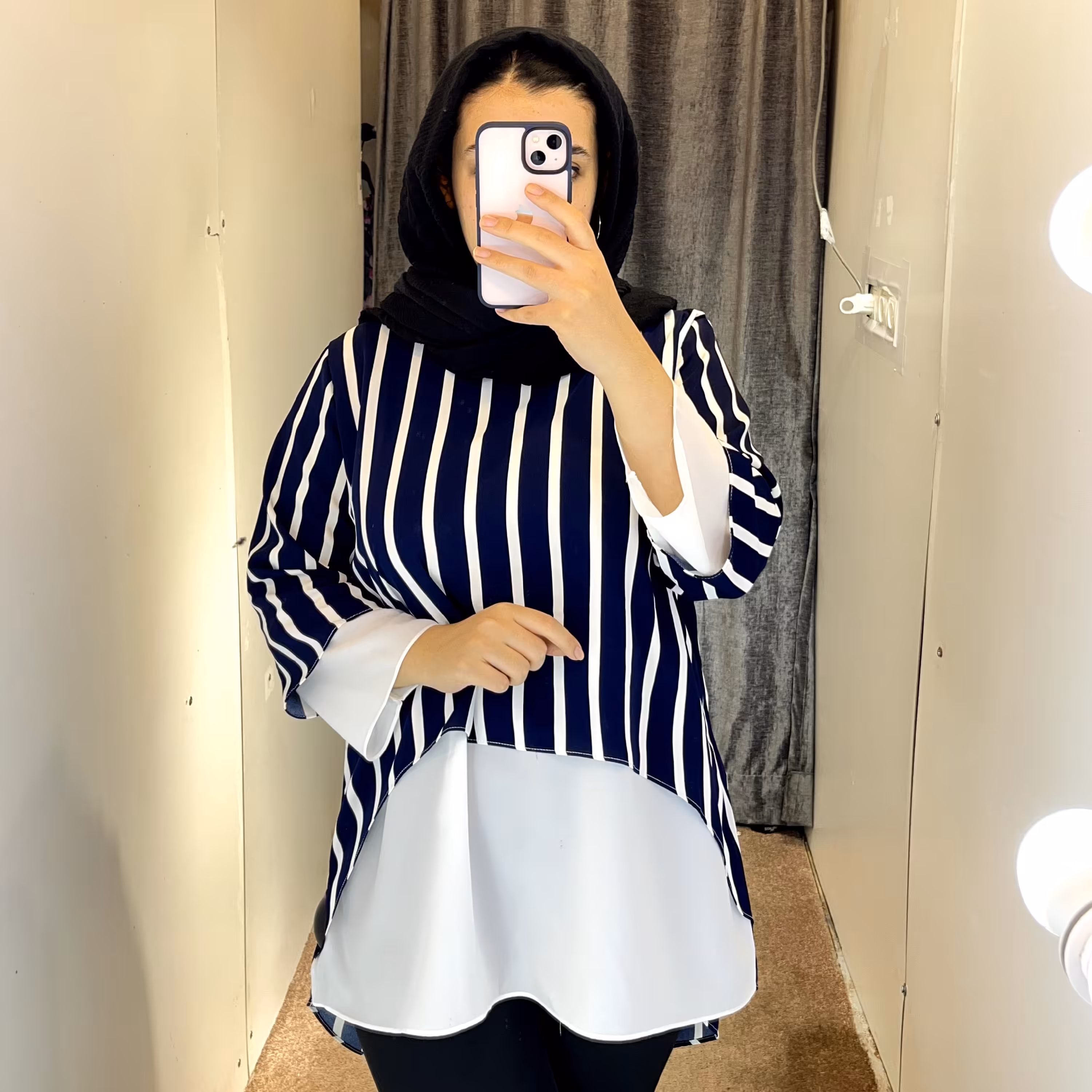 شومیز کرپ حریر زنانه سایزبزرگ 