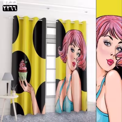 پرده تصویری طرح ملینا