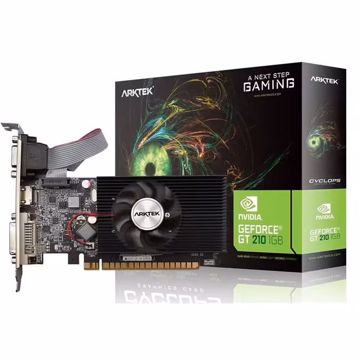 کارت گرافیک آرکتک مدل GT210 با ظرفیت 1 گیگابایت