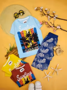 تیشرت وشلوار پسرانه surfling