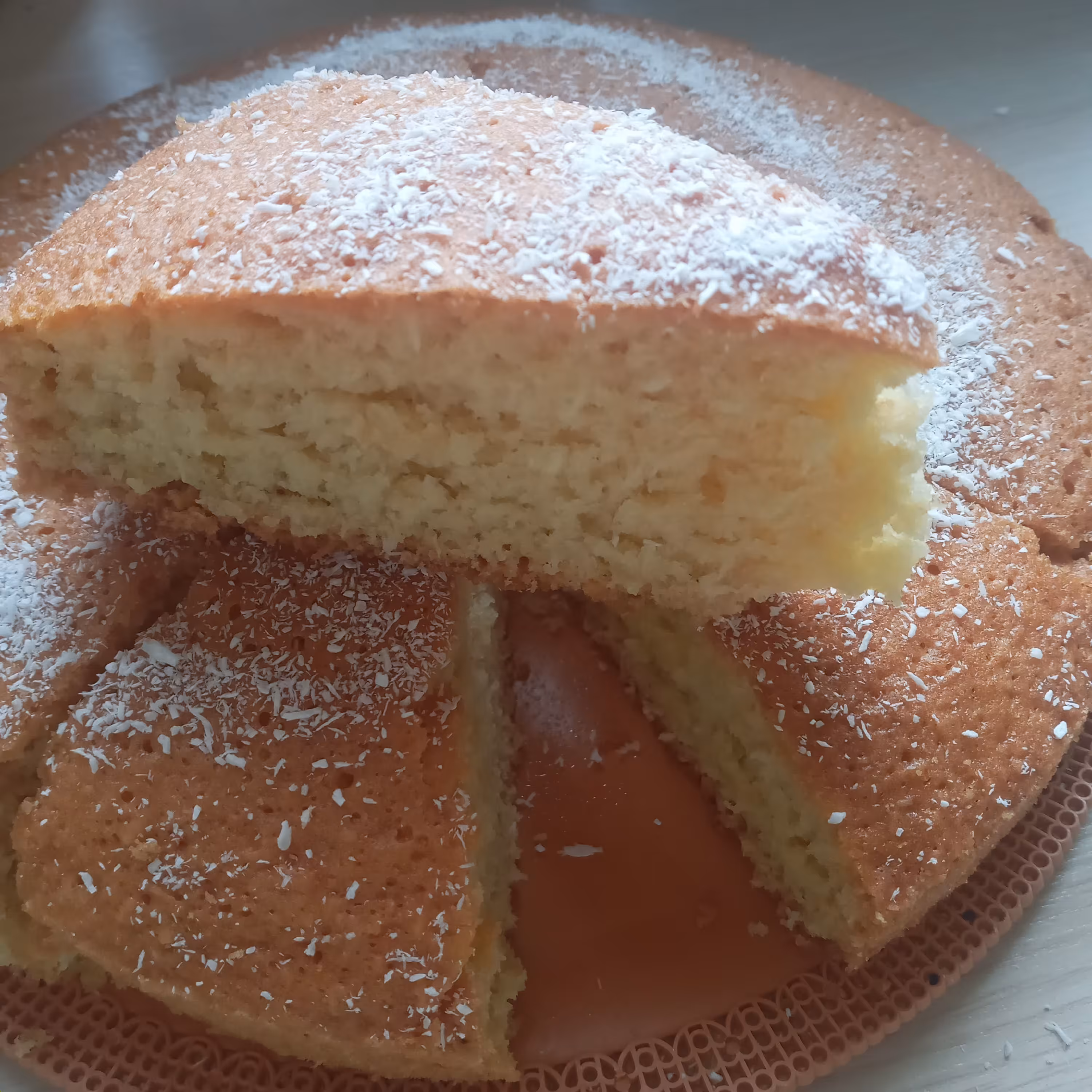 پودر کیک نارگیلی