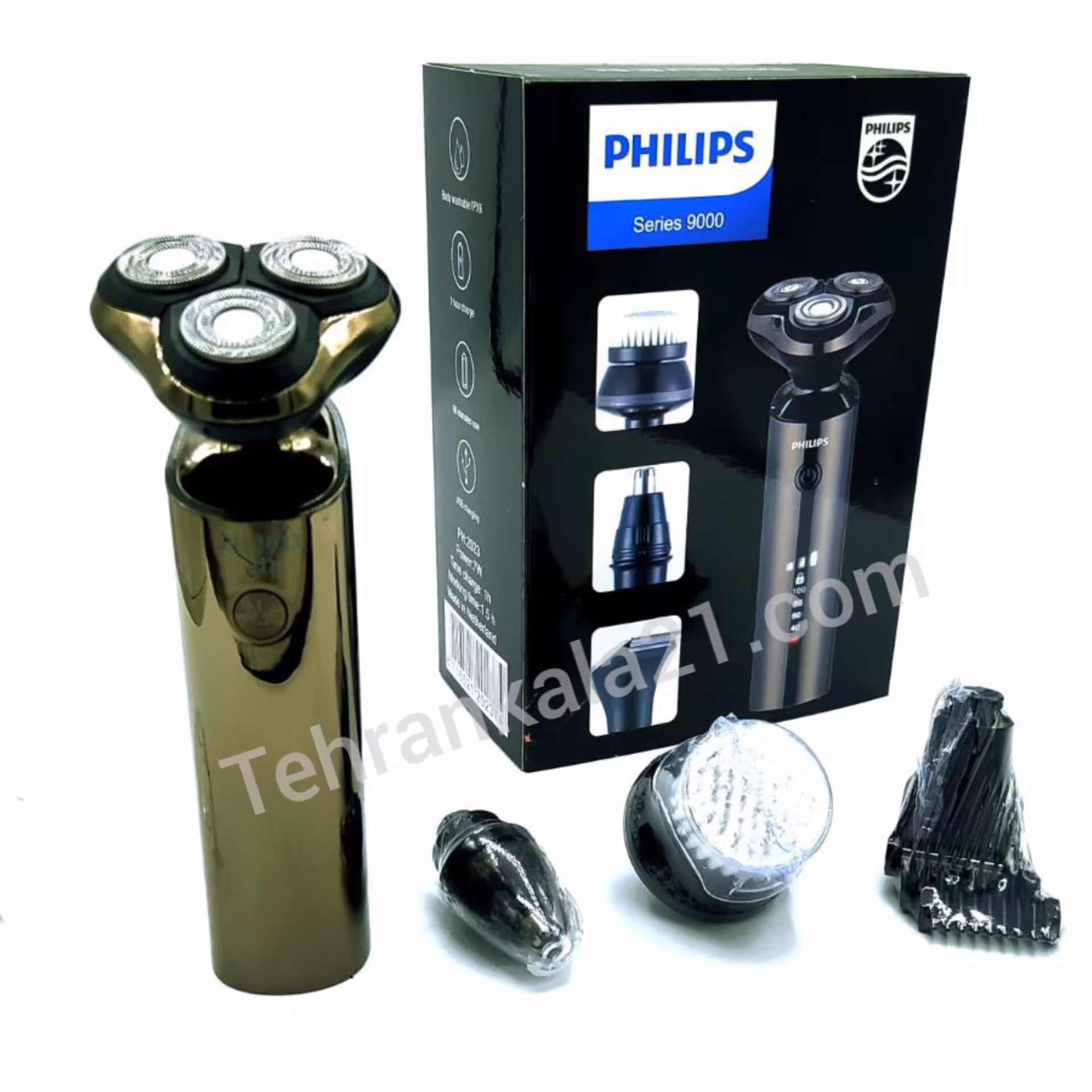 ماشین ریش تراش 4 کاره و زیر دوشی فیلیپس سری 9000 مدل PH-2023