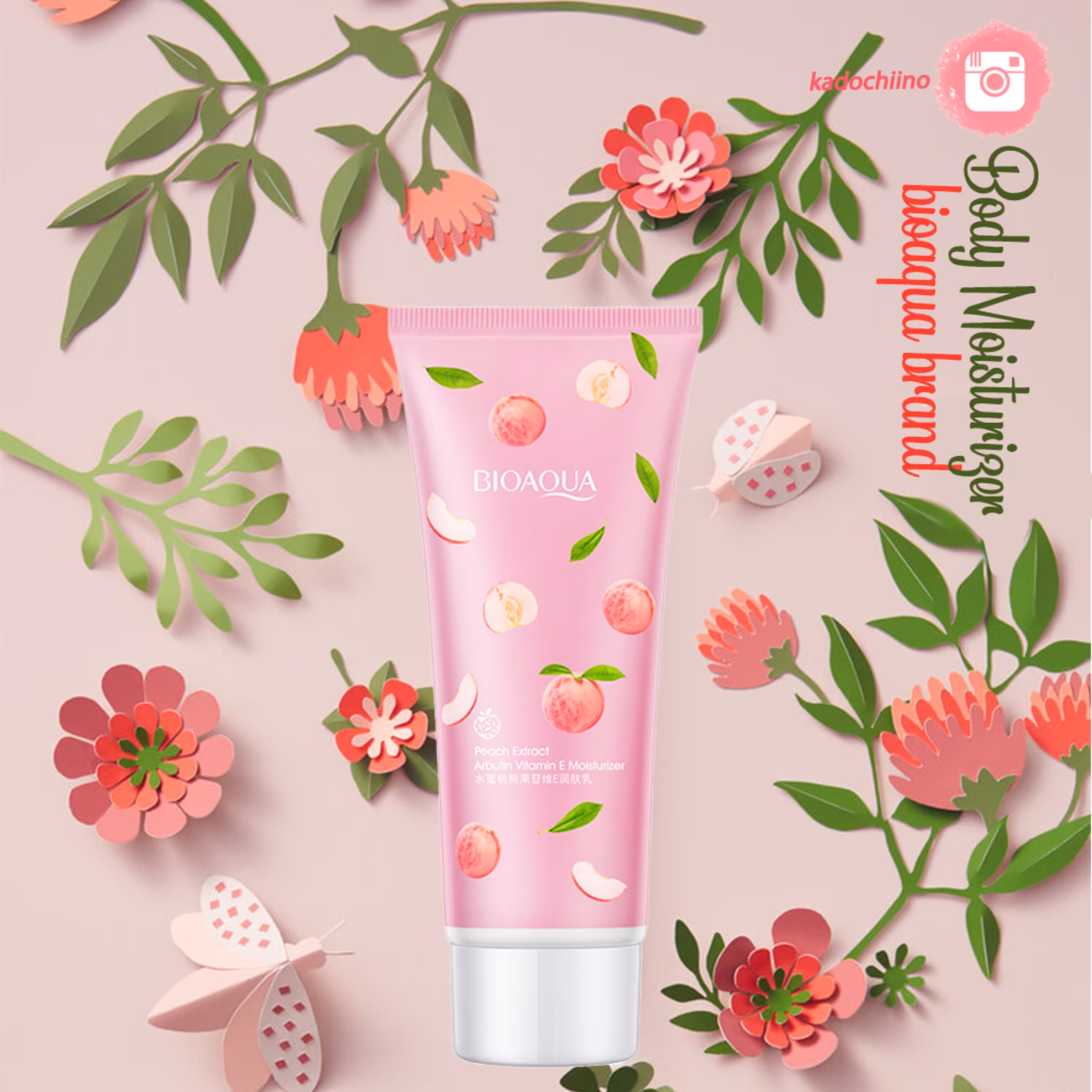 مرطوب کننده صورت و بدن هلو بیوآکوا