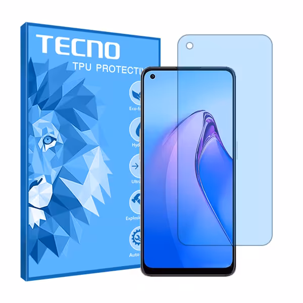 گلس اوپو Reno8 مدل هیدروژلی آنتی بلو برند تکنو کد S