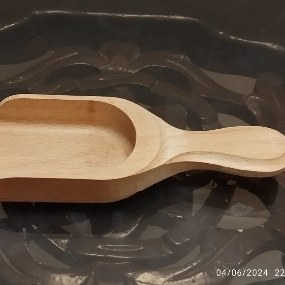 سرتاس چوب گردو اجیل خوری ضدآب روغن گیاهی رنگ قهوه ای کرمی و روشن
