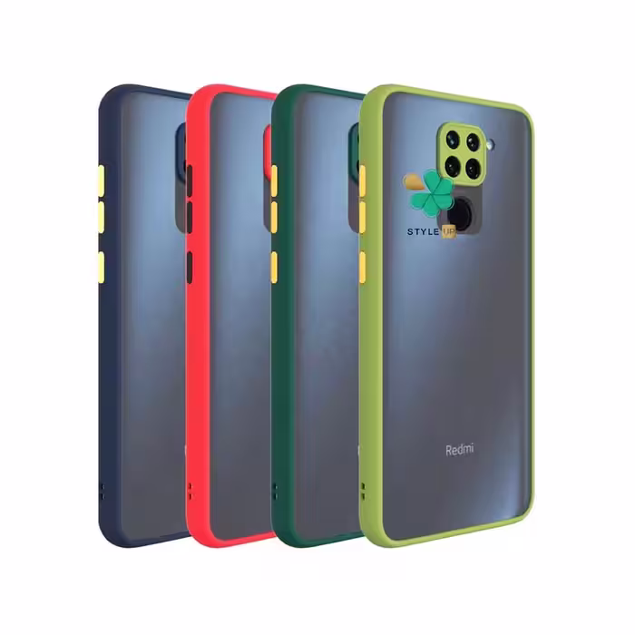 قاب گوشی شیائومی Xiaomi Redmi 10X 4G مدل پشت مات محافظ لنزدار