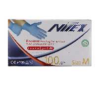 دستکش یکبار مصرف نیتریل مدل Nitex سایز M بسته 100عددی(10134003)