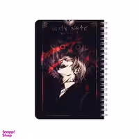 دفترچه یادداشت بامبیلیپ مدل چوبی طرح انیمه دفتر مرگ کد 0993695