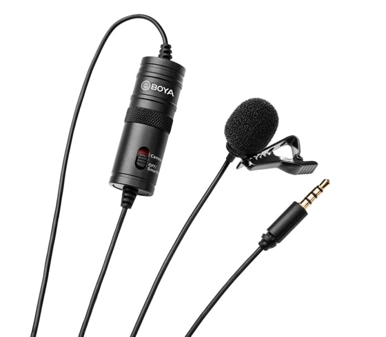 میکروفون یقه‌ای بویا BOYA Microphone BY-M1