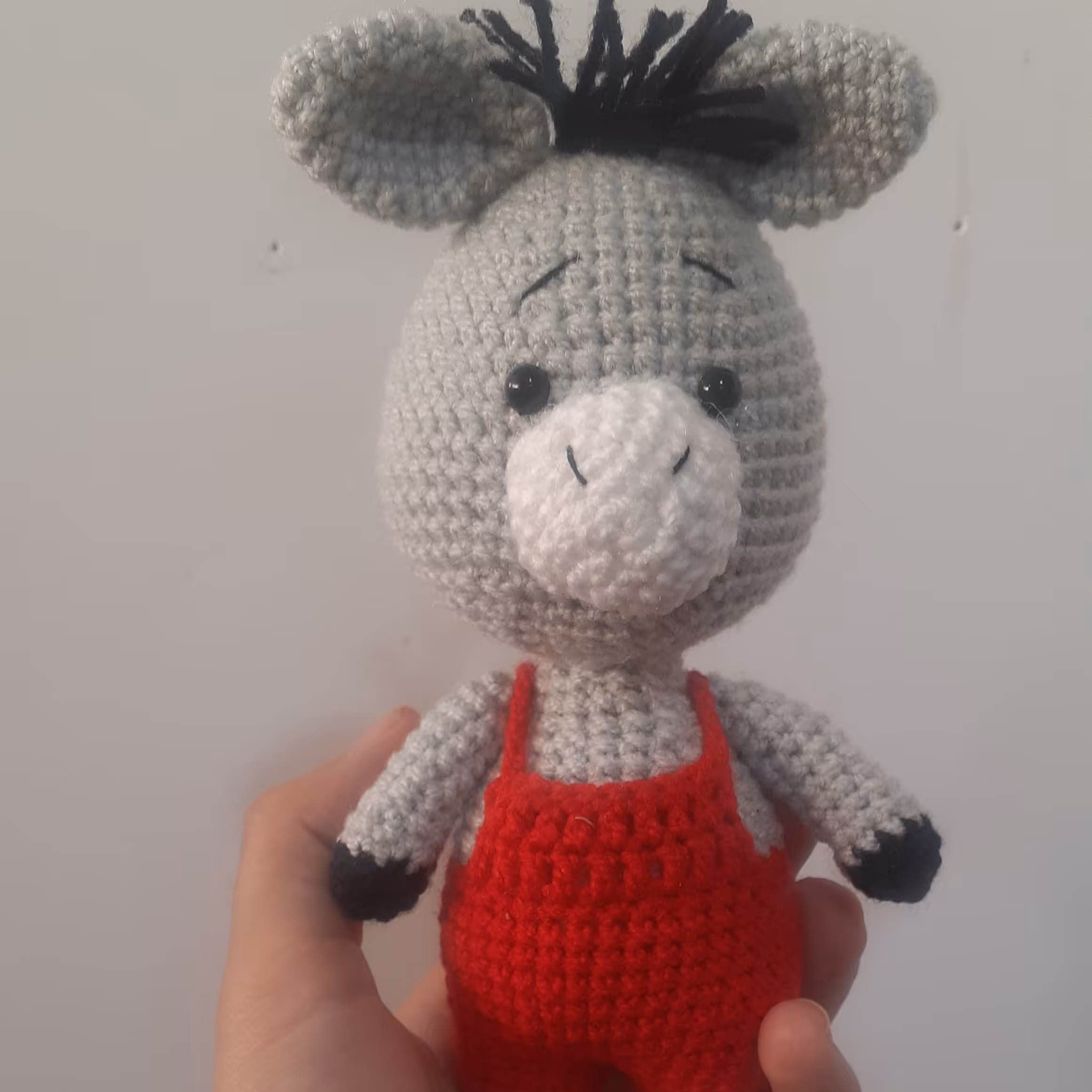 عروسک الاغ دستبافت 