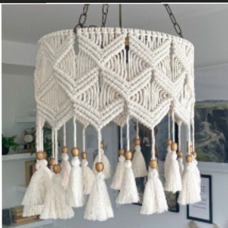 لوستر مکرومه