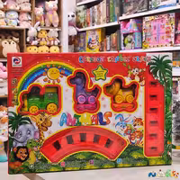 اسباب بازی قطار  کوچک سه واگنه شرکت پارس باطری خور 