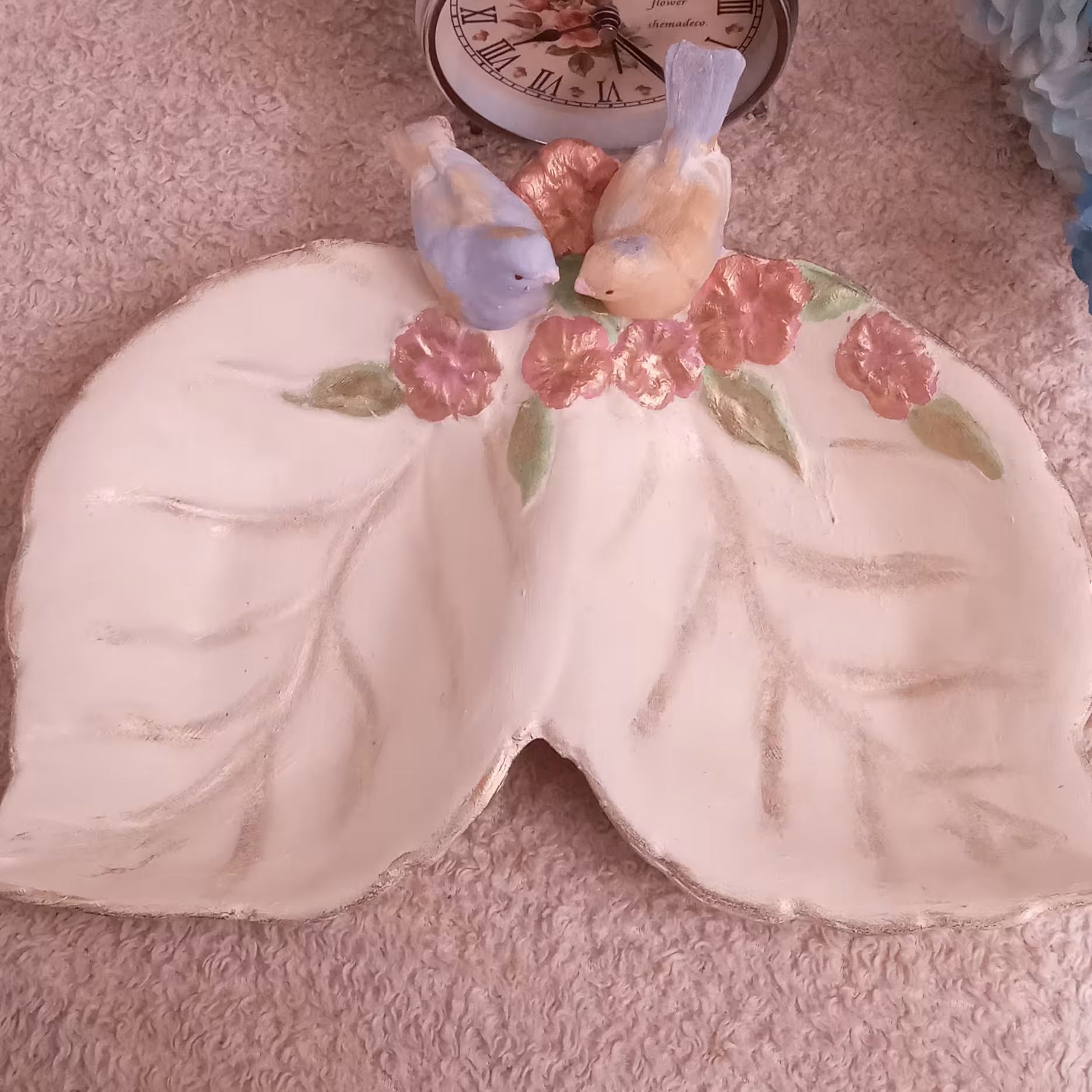 اردوخوری طرح گنجشک 25 در 33 سانتی متر