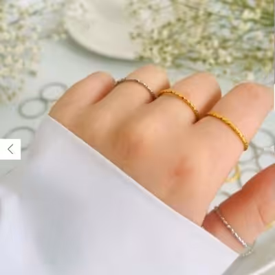 انگشتر رینگ استیل