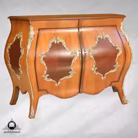 کنسول دو درب تمام خمره برنزخور