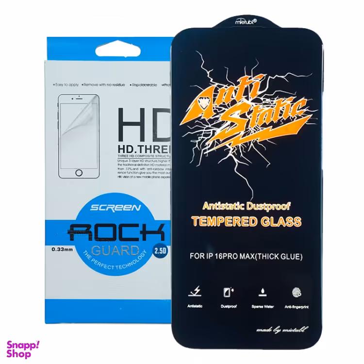 محافظ صفحه نمایش موبایل میتوبل مدل Antistatic مناسب برای اپل iPhone 16 Pro Max